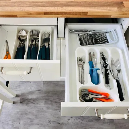 Bel Bord De 4 Pers Centre 公寓 阿卡雄