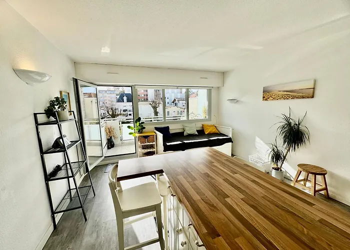 Lägenhet Bel Bord De 4 Pers Centre *